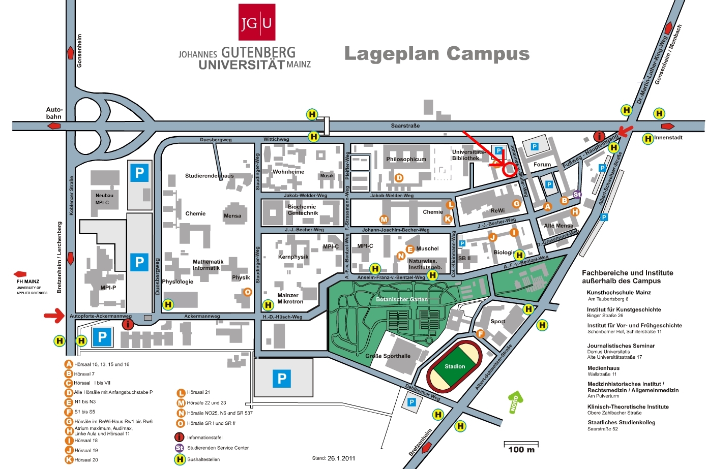 Plano East Campus Map